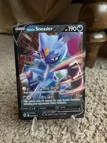 Hisuian Sneasler V 094/189 Swsh10 Astral Radiance Holo Ultra Rare 2022