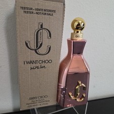 Jimmy Choo I Want Choo With Love EDP Spray Perfume For Women 4.1 oz TESTER