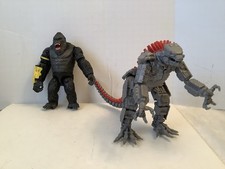 Lot of 2: Godzilla vs Kong Mechagodzilla King Kong 6" Figures Loose Playmates
