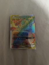 Pokemon Pikachu Zekrom GX 184/181 Secret Rainbow Rare Team-Up 