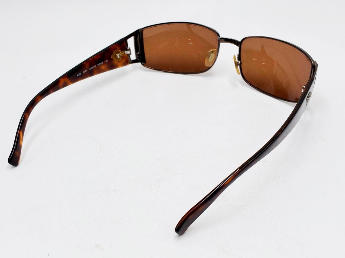 Versace Mod. 2021 1006/6U Brown Tortoise Sunglasses View 6