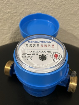 #ad #ad MEASUREMAN 1 2quot; Non Pulsed Single Jet Gallon Water Meter 15mm Flow Plant Waterin $28.00