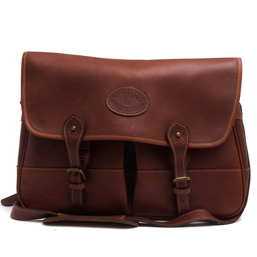 TUSTING Shoulder Bag Tusting Atlantic Leather Cow… - image 1