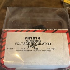 Nos Tisco 6 Volt Regulator Vr1814 Replaces Allis 70228365 Nos Tisco 6 Volt Regulator Vr1814 Replaces Allis 70228365