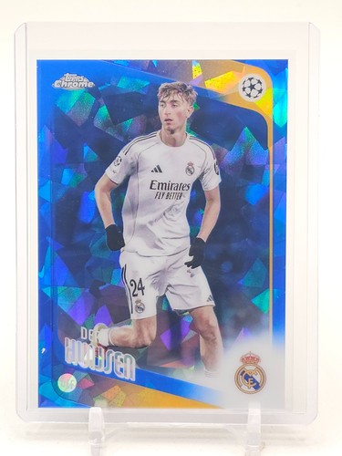 DEAN HUIJSEN 2025-26 TOPPS CHROME SAPPHIRE UEFA CLUB COMPETITIONS #39 Q2045