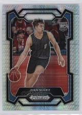 2024-25 Panini Prizm Draft Picks Hyper Prizm Juan Nunez #36 1o2