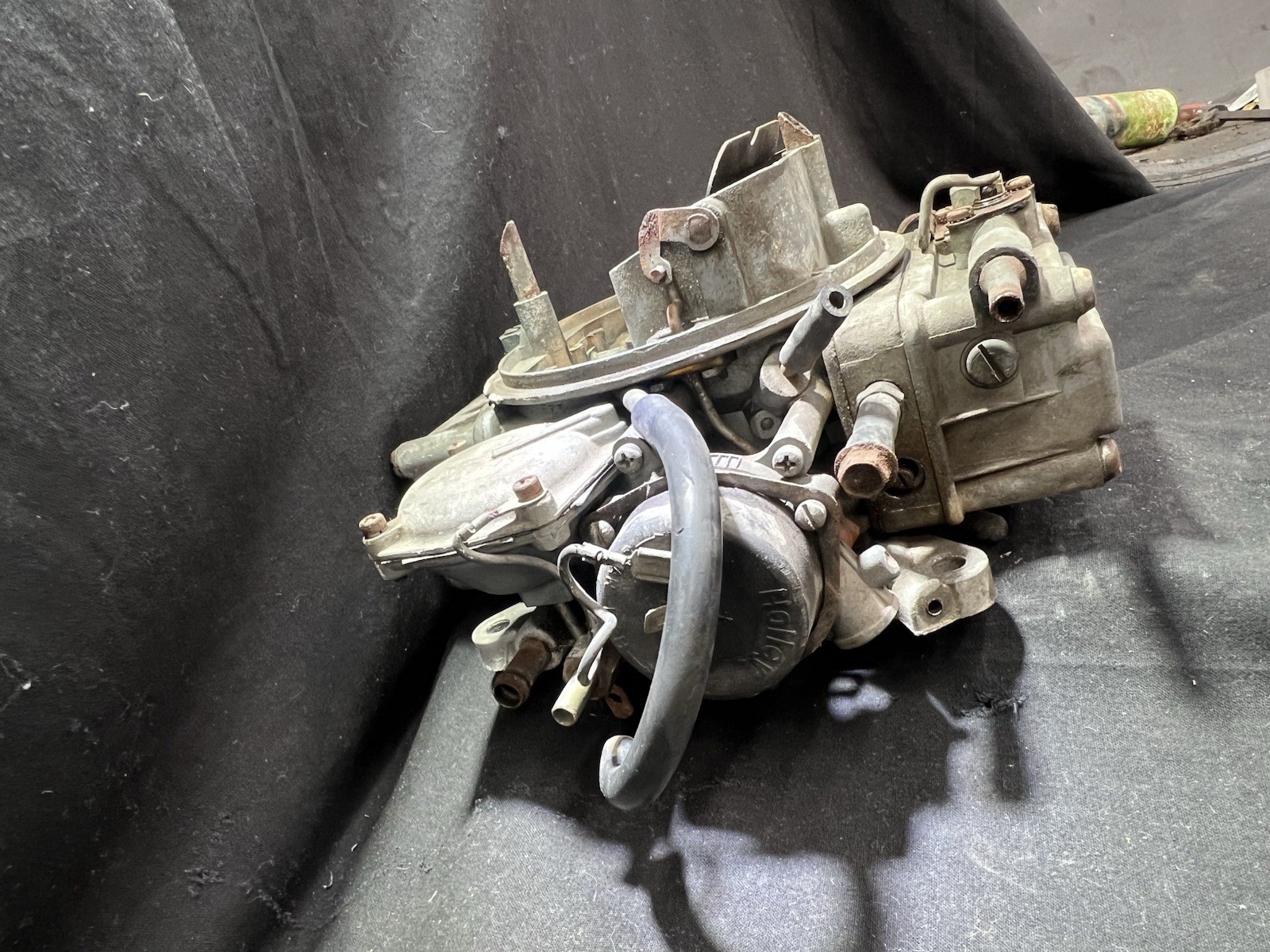 Holley 7009 600 CFM Carburetor Mopar 340 360 Date 2196 Aug 1976