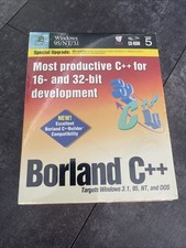 Borland C  Target Window 3.1 ,95,NT,and Dos Package Sealed 