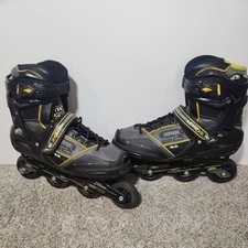 ROLLER  DERBY Aerio Q-60 Men's Inline Skate Black Size 10 Model 1259