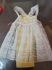 Vintage 1962 Barbie/Midge #987 Orange Blossom Dress Over Dress