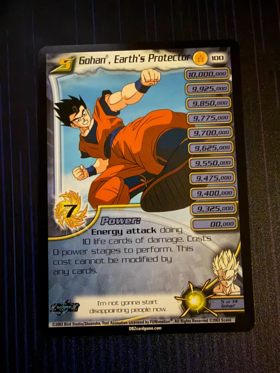 Dragon Ball CCG Rare Individual Collectible Card Game Cards in