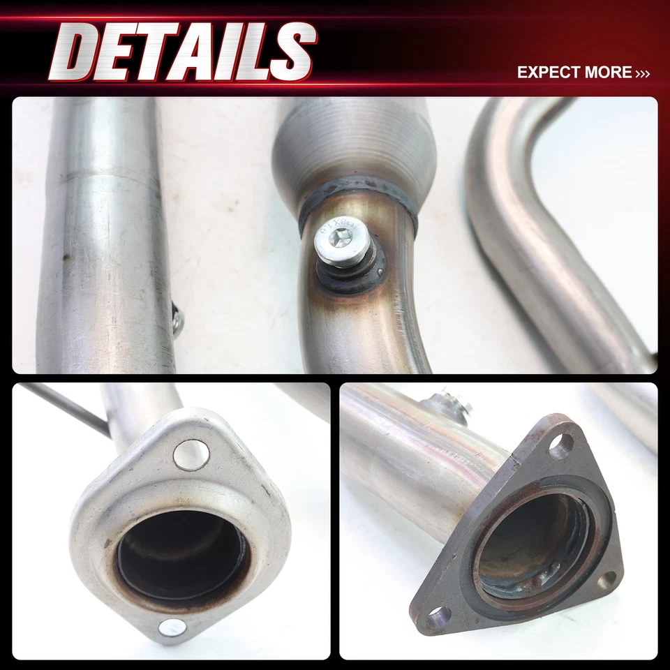 Convertidor catalítico para Chevrolet Silverado 1500,01-06 GMC Yuko 2003-2007 6,0 L Foto 3 de 4