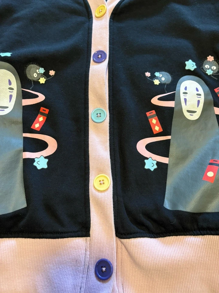 Cárdigan suéter coqueta Studio Ghibli Spirited Away Her Universe para mujer S/M Foto 4 de 4