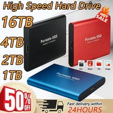 SSD externe 1/2/4 To USB Type-C portable silencieux PC Mac Android