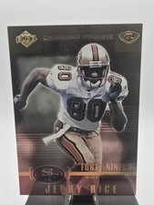 1999 Edge Advantage Jerry Rice MEMORABLE MOMENTS card #MM9 49ERS