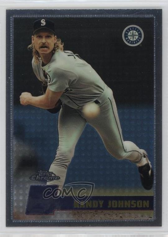 1996 Topps Chrome Randy Johnson #43 HOF 0a3