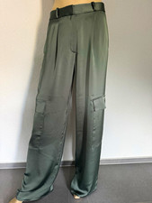 Hugo Damen Cargo-Hose lang Grün weites Bein ...