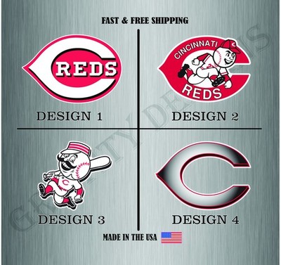 CINCINNATI REDS BASEBALL MLB LOGO VINYL STICKER DECAL CAR TRUCK WATER RESIST