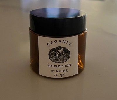ORGANIC SOURDOUGH STARTER Gently Dehydrated 15 Grams