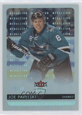 2014-15 Fleer Ultra Platinum Medallion 20/99 Joe Pavelski #154 0nr3
