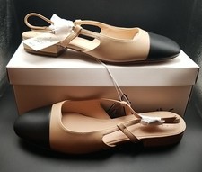 A New Day SZ9 Women's Faux Leather Slingback Casual Ballet Flats Round Toe - NEW