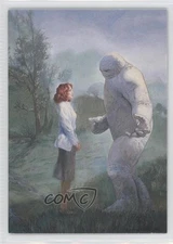 1995 FPG Paul Chadwick Fantasy Art Promo Golem and Woman d8k
