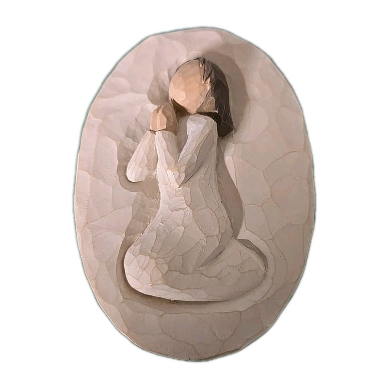 Willow Tree Figurine "Angel Of Prayer" Trinket Box  Demadaco By Susan Lordi 2003