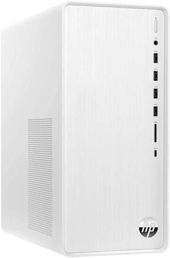 HP - TP01-3016 - Desktop Computer - i5-12400 12GB Memory 512GB SSD - White - Image 2 of 3