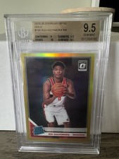 2019-20 Panini Donruss Optic - Rookie Rui Hachimura #188 Gold Prizm /10 BGC 9.5