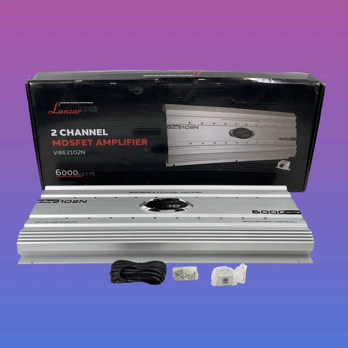 Lanzar KENWOOD カーオーディオ用パワーアンプ Vibe 215 Lanzar Vibe Car Audio Amplifiers for sale - eBay