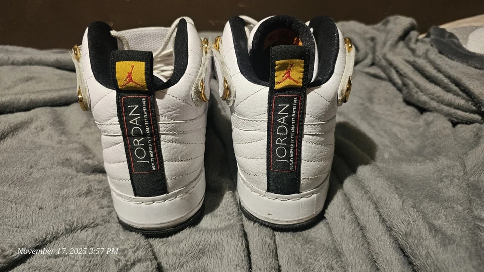 Talla 10.5 - Jordan Force Fusion 12 Taxi Foto 3 de 4