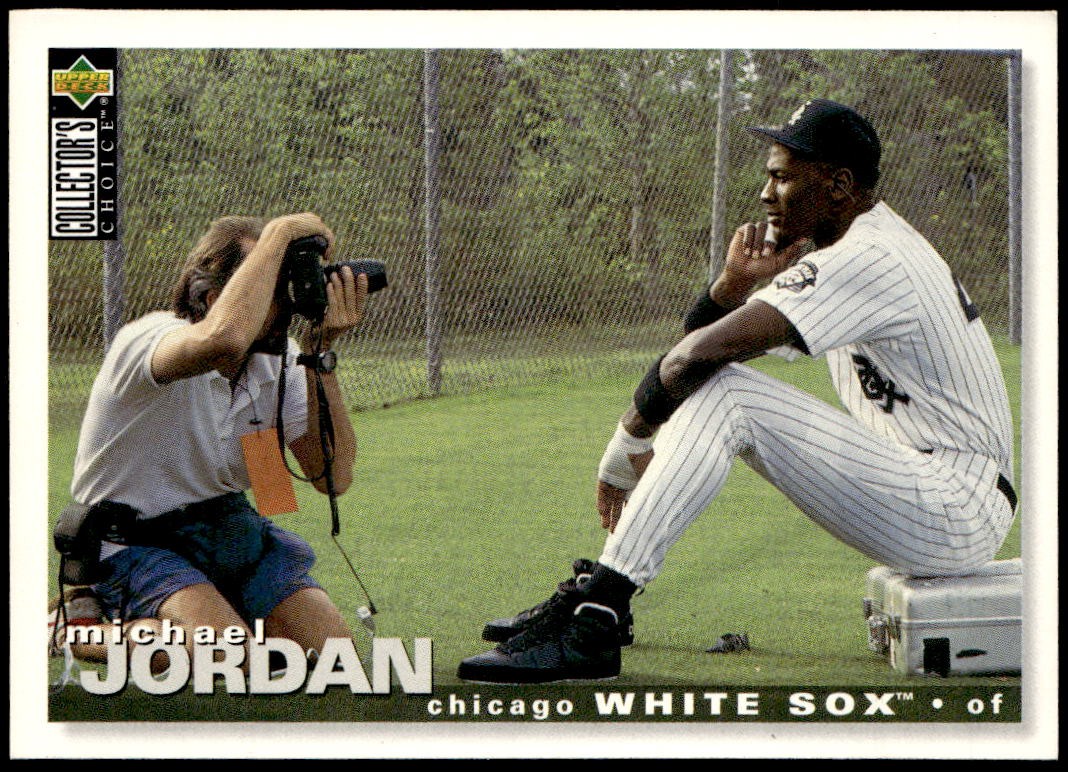 1995 Collector's Choice #500 Michael Jordan Baseball E1