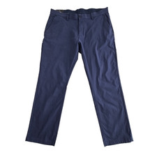 Weatherproof Tech Utility Pants Men's 40x32 Navy Blue Stretch Slim Straight NEW