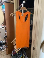 C'est Moi Bamboo 1x1 Rib Racer Back Top Candy Melon OS Fits Most