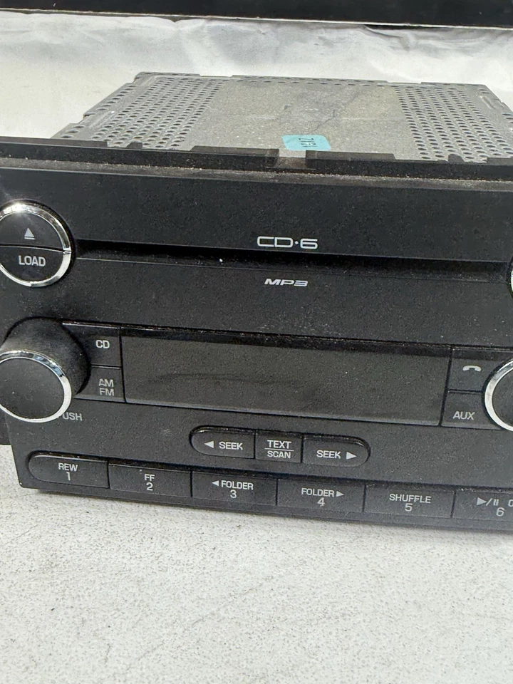 2009-10 Lincoln MKX / 2009 Ford Edge AM FM радио MP3 с 6 дисков CD 9T4T-18C815-GB - Изображение 3 из 4