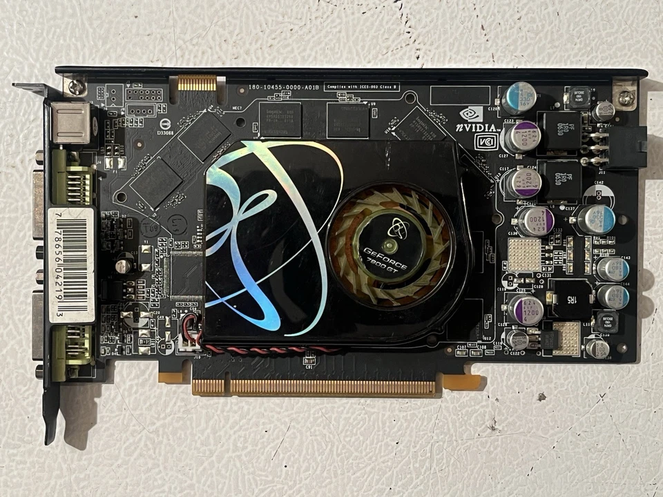 XFS NVIDIA GEFORCE 7900 GT EXTREME EDITION 520M 256MB DDR3 PCIe 2xDVI S-VID - Image 2 of 4