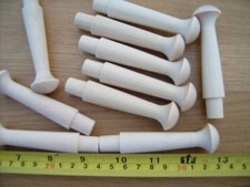 10x Hardwood shaker pegs, LARGE, coat pegs, mug pegs.
