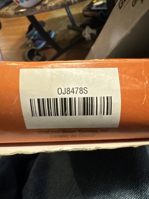Generac OJ8478S Air Filter 12kW-20kW 2013 Evolution Series 