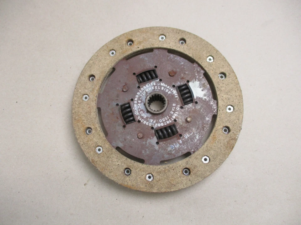 Ford Escort MK3 Fiesta MK2 1.1 1.3 Kupplungsscheibe Ø190mm 17 Zähne NEU original - Bild 2 von 4