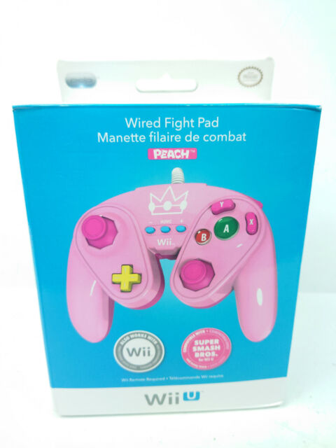 Pdp Wired Fight Pad For Wii U Peach For Sale Online Ebay