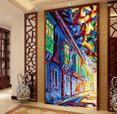 3D Oil Painting 23432NA Wallpaper Wall Murals Removable Wallpaper Fay