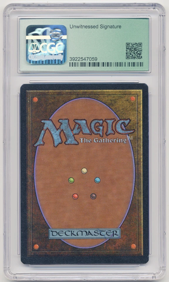 Graded Signed Divine Transformation CGC 8.5 Q++ Legends Artist NeNe Thomas MTG! - Image 2 of 2