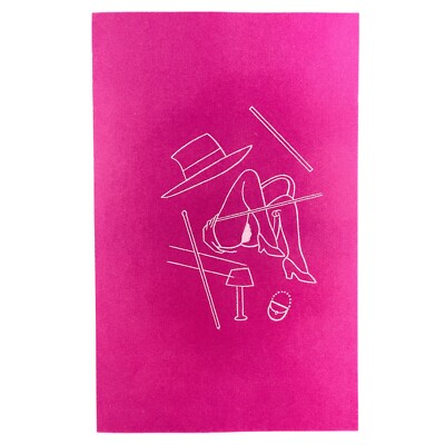 Eduardo Arroyo Ulysses Illustrated Bookplate Art Print 7.75 x 12.5  Pink Joyce
