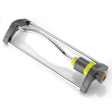 Lawn Sprinkler Metal Oscillating Sprinkler with Brass Nozzles Water Sprinkler...