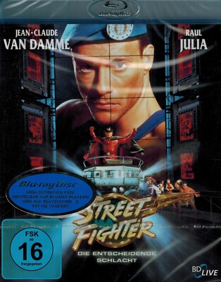 BLU-RAY NEU/OVP - Street Fighter - Die entscheidende Schlacht (1994)