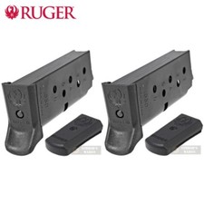 TWO RUGER LCP II .380 ACP 6-Round MAGAZINES 90621 FAST SHIP
