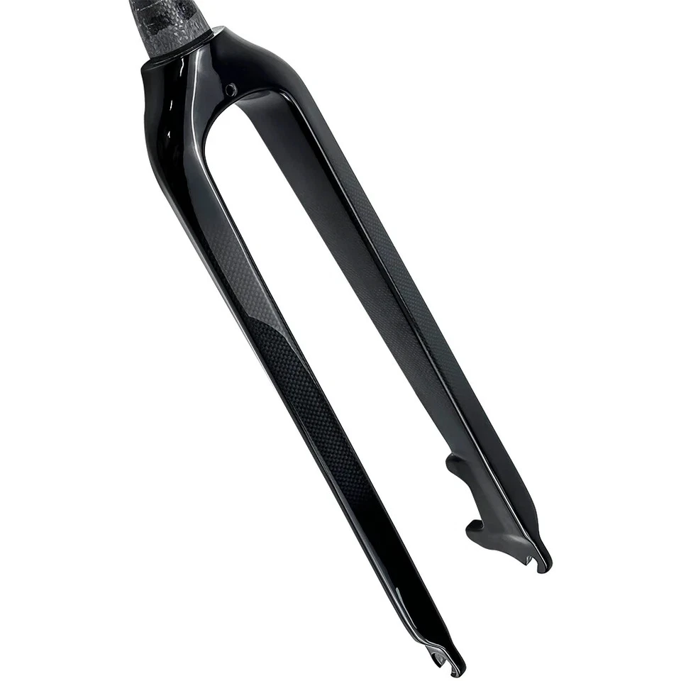 26/27.5in MTB Bicycle Hard Fork Carbon Fiber Straight Quick Release Rigid Fork - Image 4 of 4