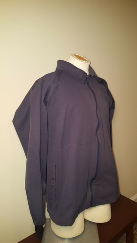 Gore-Tex Fabric Howard-Clark Navy Blue Lightweight Jacket Vintage Rare Mens XL - Picture 2 of 12