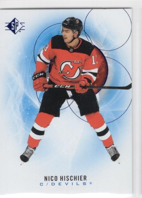 2020-21 SP Retail - Nico Hischier #47 Blue