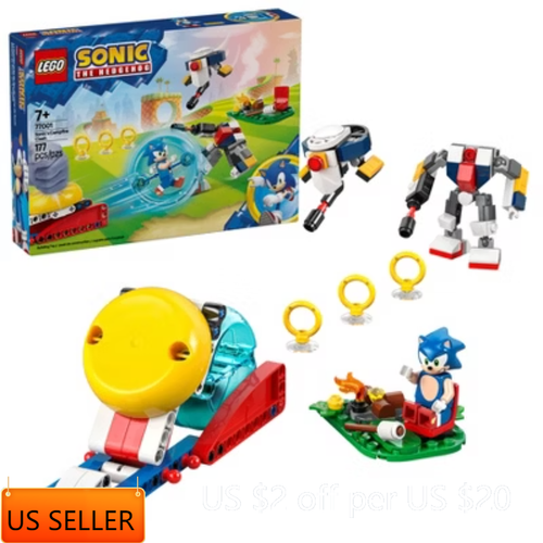 LEGO Sonic the Hedgehog: Sonic's Campfire Clash Building Toy 77001